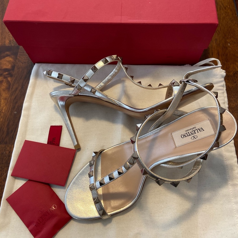 Valentino Garavani rockstud gladiator heels